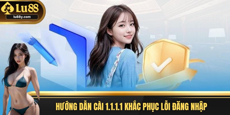 Cài phần mềm 1.1.1.1 khắc phục nhà mạng chặn