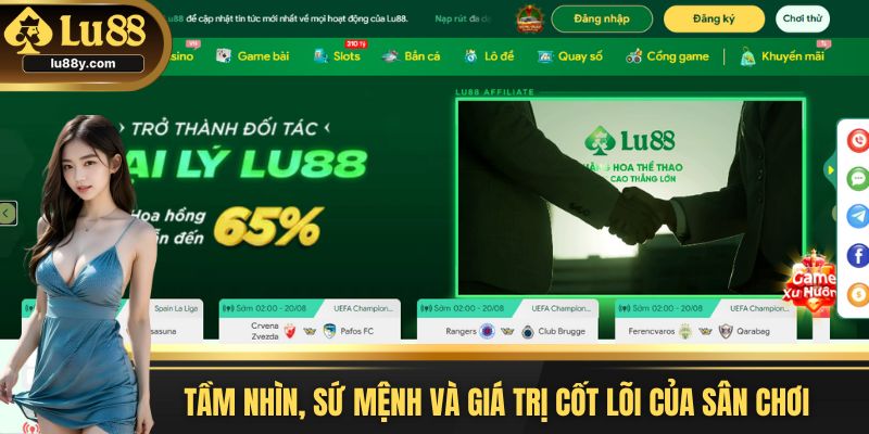 Tìm hiểu tầm nhìn, sứ mệnh và giá trị cốt lõi của sân chơi