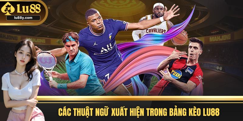 Tổng hợp danh sách ký hiệu xuất hiện trong bảng kèo 